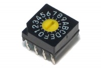 HEX ENCODER ROTARY SWITCH 0..F