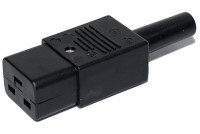 IEC C19 POWER PLUG FEMALE 16A