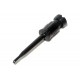 TEST CLIP SOLDERABLE BLACK