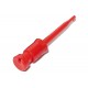 TEST CLIP SOLDERABLE RED