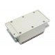 TRANSPARENT WALL-MOUNT PLASTIC ENCLOSURE IP65 65x120x80mm