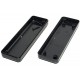 BLACK PLASTIC BOX 24x40x129mm