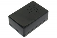 BLACK PLASTIC BOX FOR SMALL SPEAKER