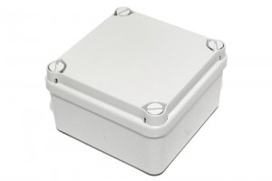 WATERPROOF PLASTIC ENCLOSURE 64x108x108mm