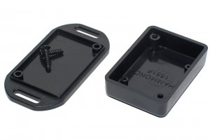 HAMMOND BLACK PLASTIC BOX 15x35x50mm