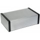 CLEAR ANODIZED ALUMINUM ENCLOSURE 53x103x160mm