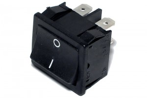 ROCKER SWITCH 2-POLE ON/OFF 6A 250VAC