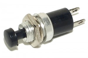 OPENING PUSH-BUTTON SWITCH 1A 250V BLACK