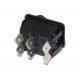 ROCKER SWITCH 2-POLE ON/(ON) 16A 250VAC