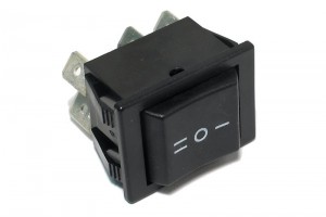 ROCKER SWITCH 2-POLE ON/OFF/ON 16A 250VAC