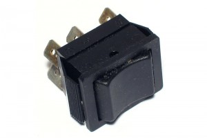 ROCKER SWITCH 2-POLE ON/OFF/ON 16A 250VAC