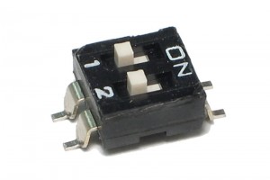 DIP SWITCH 2-POLE SMD