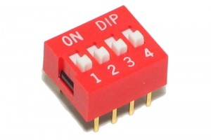 DIP SWITCH 4-POLE