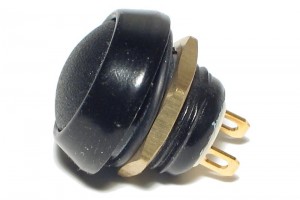 PUSH-BUTTON SWITCH IP67 0,4A 32VAC BLACK