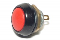 PUSH-BUTTON SWITCH IP67 0,4A 32VAC RED