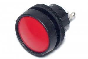 PUSH-BUTTON SWITCH (ON/ON) IP67 5A 250VAC RED