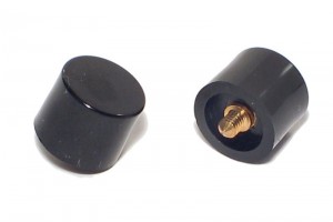 Nikkai PUSH-BUTTON SWITCH CAP Ø10mm BLACK