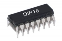 DRAM MEMORY IC 256Kx1 120ns DIP16
