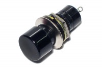 PUSH-BUTTON SWITCH 3A 250VAC BLACK