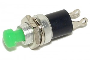 PUSH-BUTTON SWITCH 0,5A 24V GREEN