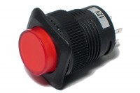 PUSH-BUTTON SPST-NO WITH 12V LED