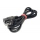 16A POWER CORD BLACK 2m