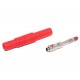 4mm SAFETY BANANA MALE RED