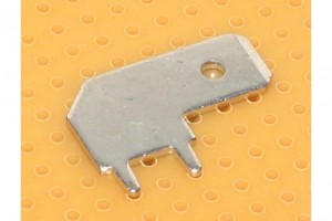 TERMINAL FLAT PUSH-ON 6,3mm MALE PCB ANGLE