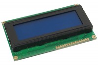 LCD DISPLAY 4x20 BLUE/WHITE WITH LED BACKLIGHT