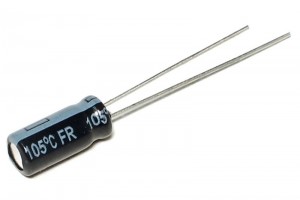 LOW ESR ELECTROLYTIC CAPACITOR 100UF 16V 5x12mm