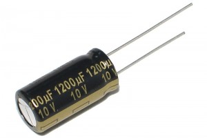 LOW ESR ELECTROLYTIC CAPACITOR 1200UF 10V 10x21mm