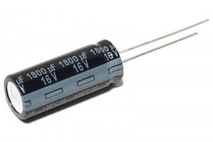 LOW ESR ELECTROLYTIC CAPACITOR 1800UF 16V 10x26mm