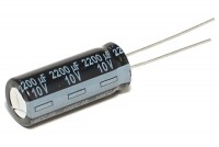 LOW ESR ELECTROLYTIC CAPACITOR 2200UF 10V 10x26mm