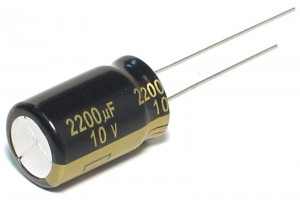 LOW ESR ELECTROLYTIC CAPACITOR 2200UF 10V 13x21mm