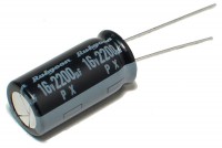 LOW ESR ELECTROLYTIC CAPACITOR 2200UF 16V 10x21mm