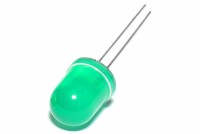 LED 10mm GREEN 60mcd 60deg