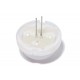 LED 20mm DIFFUSED WHITE 160mcd 120deg