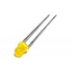 LED 3mm YELLOW 12mcd 40deg