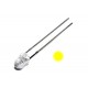 LED 3mm KELTAINEN 3000mcd 24ast