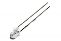 LED 3mm VALKOINEN 2,5cd 40ast