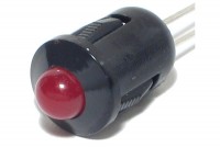 LED PLASTIC HOLDER 5mm SNAP-IN