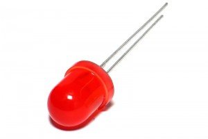 LED 8mm RED 100mcd 60deg