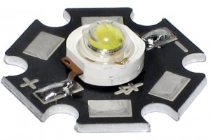 POWER LED 1W STAR WARM WHITE (side emitting)