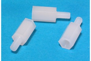 PLASTIC SPACER SCREW M3 10mm