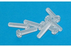 NYLON POZIDRIV SCREW M3 10mm