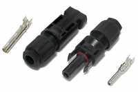 CONNECTOR SET FOR SOLAR PANEL USE