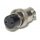 MIC CONNECTOR 2-PIN FEMALE
