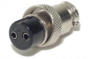 MIC CONNECTOR 2-PIN FEMALE