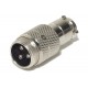 MIC CONNECTOR 3-PIN MALE