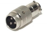 MIC CONNECTOR 3-PIN MALE